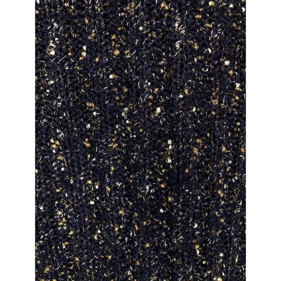 NEW RAGA Navy Astrid Laced Back Pullover Sweater Size Small S - Picture 3 of 7